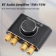 thumbnail image 5 of SUSUchens - Placa amplificadora con control remoto, 15 W, estéreo, 12 V/24 V, compatible con Bluetooth 5.1, amplificador de potencia, 3,5 mm, entrada AUX, unidad flash USB, altavoz,, 5 of 8