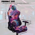 thumbnail image 6 of Pzuqiu Galactic Planet Computer Gaming Chair Cover Soft Non-Slip Racing Computer Chair Slipcover Set Comfortable Office Chairs Protector for Gaming Room Office Home Decor, 6 of 7