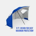 thumbnail image 3 of Super-Brella Maximum Protection Portable Canopy Shelter Umbrella, Blue, 3 of 6