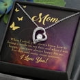 thumbnail image 3 of À Maman Toujours Heureux pour Toujours Collier w Message Card, 3 of 7