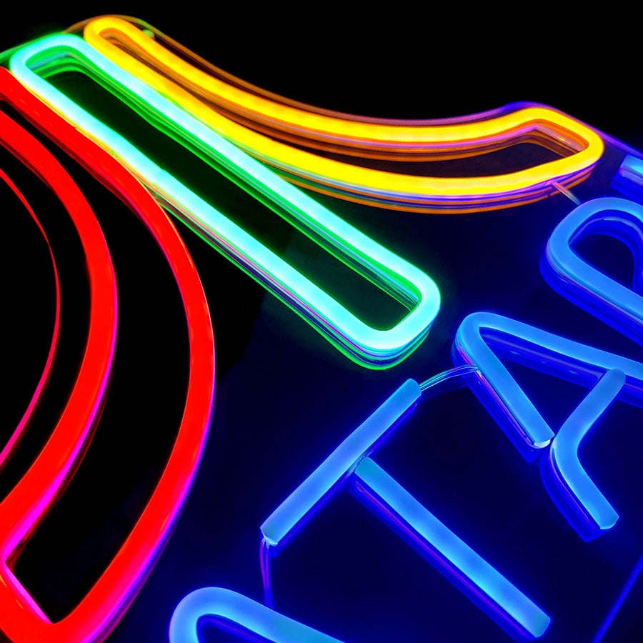 Atari Neon LED Sign, Officially Licensed, Gaming Light (12" x 13")