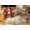 Beige Green, variant on Rugsotic Carpets Hand Knotted Wool Area Rug 4'x6' Beige Green Abstract Rectangle Indoor Rug for Living Room, Bedroom Antimicrobial HM0015