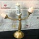 thumbnail image 5 of Notebook La Bella y La Bestia Candelabro Candelabro Luz LED para Mesa de Boda Fiesta de Navidad Decoración del Hogar, Dorado, 5 of 5