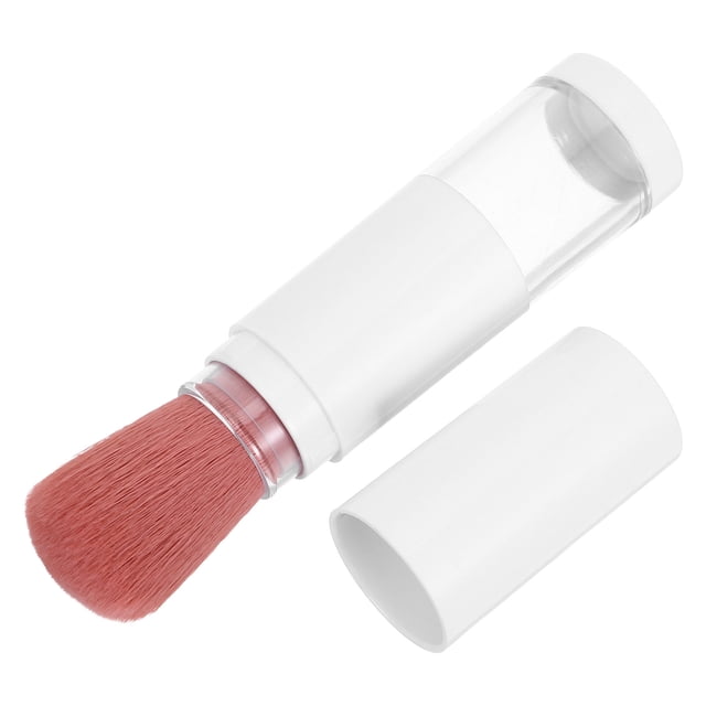 IFANLANDOR Brocha Recargable Para Polvo Facial Rosa Con Almacenamiento Protegido Y Compacto