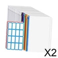 thumbnail image 1 of carpeta con cremallera,carpeta con cremallera carpeta de presupuesto inserta accesorios,sobres con cremallera a6 carpeta de ahorros impermeable,sobres de efectivo a6 con agujeros etiquetas de, 1 of 8