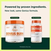 Genius Thermogenic Fat Burner, 60 Diet Veggie Pills - Weight Loss & Metabolism Supplement, Appetite Suppressant & Energy Booster - Caffeine-Free Nootropic Focus & Brain Boost - Ashwagandha & TeaCrine