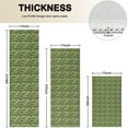 thumbnail image 4 of Green Bigfoot and Tree Pattern Kitchen Rugs Sets Of 3,Kitchen Runner Rugs Non Skid Washable,Decorative Kitchen Floor Mats for Kitchen,Sink,Laundry,17"x30"+ 17"x47" + 17"x59", 4 of 6