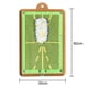 thumbnail image 4 of Golf Golf Swing Mat Práctica Golf Golpear Almohadilla de bateo para ayuda de entrenamiento al aire libre en interiores, 4 of 5