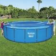 thumbnail image 6 of Open Box Bestway 18 Foot Round Above Ground Swimming Pool Solar Heat Cover, 6 of 9