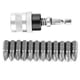 thumbnail image 4 of Soporte limitador de profundidad de tornillo - Soporte de punta ajustable Puntas de destornillador con 12 puntas de destornillador Cros PH2 para piso de yeso Tablero de madera Tablero de densidad de m, 4 of 8