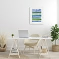 thumbnail image 3 of Stupell Industries Green & Blue Ombre Stripes Abstract Painting Gallery Wrapped Canvas Art Print Wall Art, 24 x 30, 3 of 8