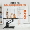 thumbnail image 6 of VEVOR 43" Hydraulic Pet Grooming Table, Heavy Duty Dog Grooming Arm for Medium/ Small Dogs, Height Adjustable Dog Grooming Station, Anti Slip Tabletop /Dog Grooming Station, Max Bearing 400LBS, 6 of 9