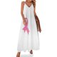 thumbnail image 1 of Nuevo vestido sin mangas con lazo rosa de concienciación Vestidos de verano para mujer Vestidos de verano Vestido de fiesta, 1 of 7