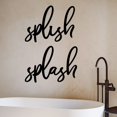 thumbnail image 3 of Handmadetneonsign Splish Splash Words Metal Wall Art Light, Quote Metal Sign Wall Decor, Home Bar Quote Metal Decor, 3 of 5