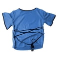thumbnail image 7 of Cinched Waist Tops for Women Summer Short Sleeve Boat Neck Dressy Casual Blouse Going out Tops Brunch Outfits, 7 of 7