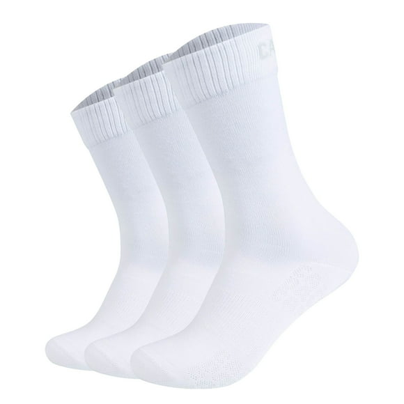 CAMP DAVID calcetines de los hombres, 3-pack - Action-Mesh Socks 3P, logotipo, mezcla de algodón Blanco 39-42