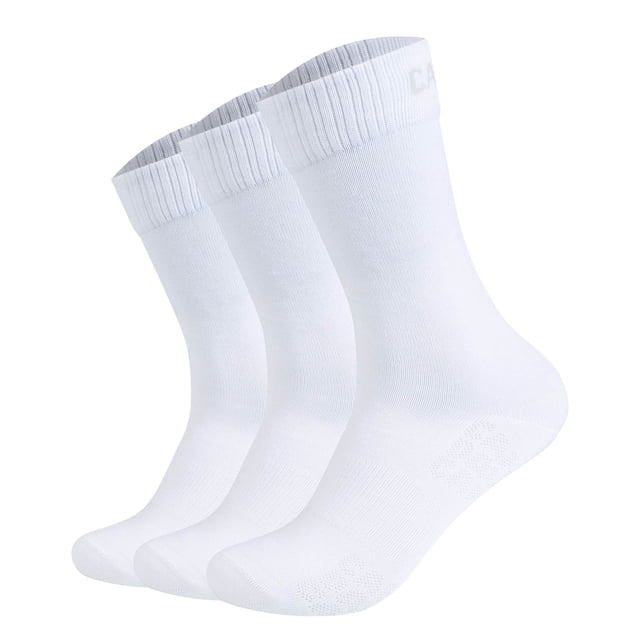 CAMP DAVID calcetines de los hombres, 3-pack - Action-Mesh Socks 3P, logotipo, mezcla de algodón Blanco 39-42