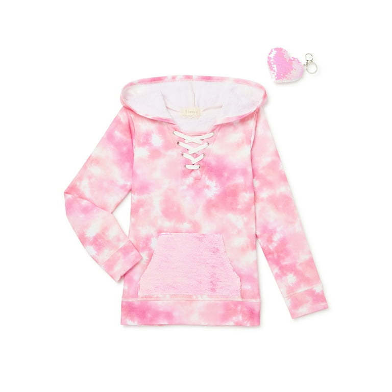 Tie dye hotsell sequin hoodie