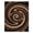 Brown, Pattern 1, variant on ODIKA 6' x 9' Machine Washable Non-Slip Area Rug, abstract print High Traffic Rug, Brown, 1017664