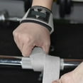 thumbnail image 5 of Lifting Straps - Wrist Support Wraps - for Powerlifting, Bodybuilding, Gym Workout-White, 5 of 5