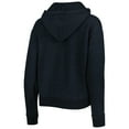thumbnail image 3 of Women's '47 Black Carolina Panthers Color Rise Kennedy Notch Neck Pullover Hoodie, 3 of 3
