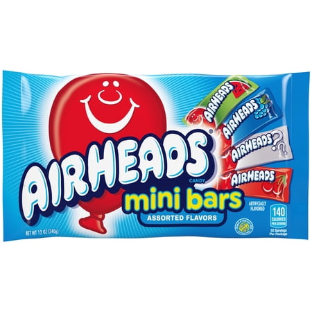 Airheads Assorted Flavors Mini Bars Candy - 12 oz (Packaging May Vary)