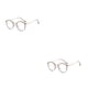 thumbnail image 3 of Gafas de Metal Qarigey para mujer protección solar elegante ultraligeras inastillables universales Type2 NO2, 3 of 6