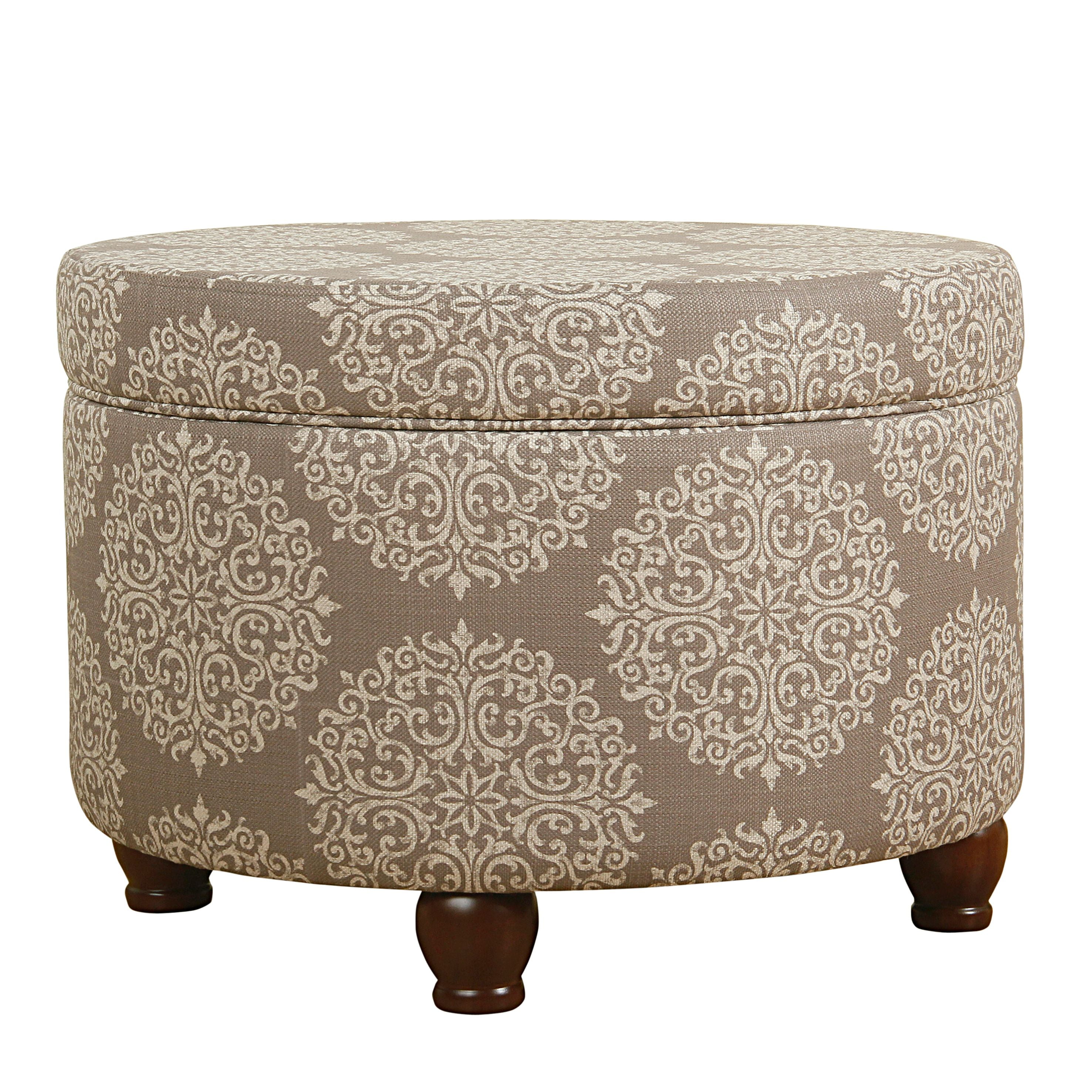 HomePop Storage Ottoman, Multiple Colors