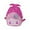 Hot Pink, variant on Cute Cartoon Embroidered Nylon Backpack Stylish Functional Daycare Bag For Young Learners Red