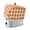 Orange White, variant on Orange Checkered Toaster Cover 4 Slice, Thanksgiving Fall Buffalo Plaid Rustic Dustproof Bakeware Oven Protector with Top Hook, Waterproof Small Kitchen Appliance Toasters Dust Cover, 12"x11"x8"