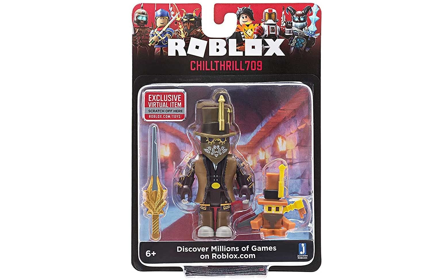 Roblox CHILLTHRILL709 Figure Pack Jazwares ROBO205 - Walmart.com