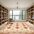 thumbnail image 2 of ODIKA 5'x7' Machine Washable Non-Slip Area Rug, Aztec Beige High Traffic Rug, Beige, 1081745, 2 of 7