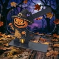 thumbnail image 5 of ZJNGJC Halloween Wooden Tabletop Signs Grim O Witch Decorative Holders Farmhouse Tiered Tray For Home Party Desktop Ornament A, 5 of 5