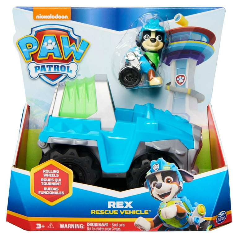 PAW Patrol PAT PATROUILLE - Voiture + Figurine Tracker - Voiture