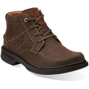 Clarks Mens Wave Center Top Leather/Nubuck Boots US Size: 7M