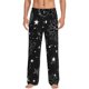 thumbnail image 1 of Balery Space Galaxy Pantalones de pijama para hombre, pijama ultraligero, pantalón de descanso-3X-Large, 1 of 6