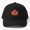 Black, variant on ADK 46er Forever Wild Baseball Hat, Adirondack Mountain Adventure Design, Classic Cap