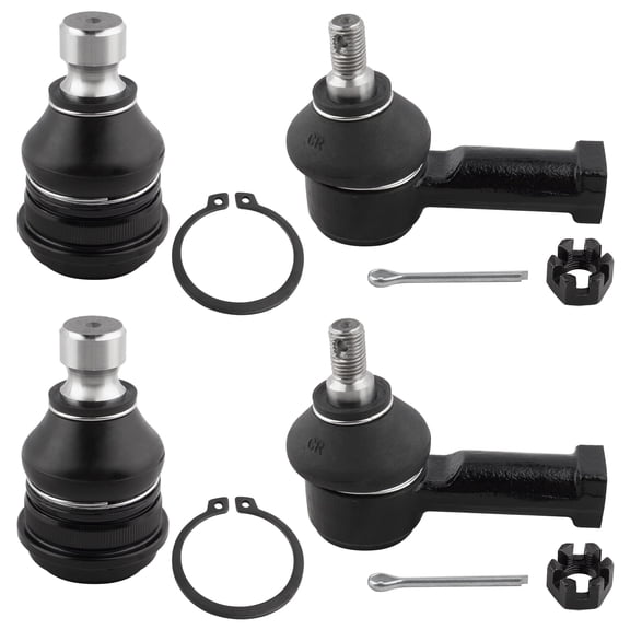 BOXI 4pcs Front Outer Tie Rod End Links   Lower Ball Joints Fit for Chrysler Sebring 2001-2005 Coupe/for Dodge Stratus 01-05 Coupe/for Mitsubishi Eclipse 00-05/Galant 99-03 2.4L&GTZ | K7449 ES2347