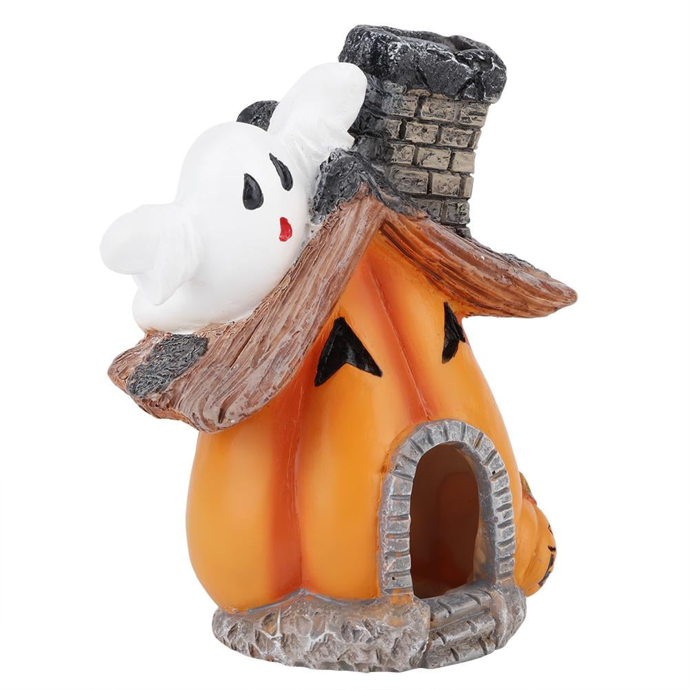 pumpkin fish tank decoration