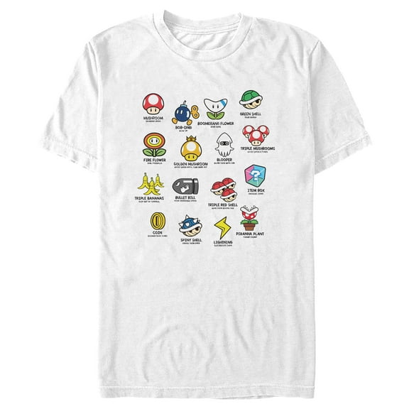 Men's Nintendo Special Power-Ups Graphic T-Shirt