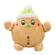 thumbnail image 4 of Juguetes de peluche para perros masticables y cuerda con papel arrugado Juguetes navideños para perros Cachorro duradero Hombre de jengibre, 4 of 9