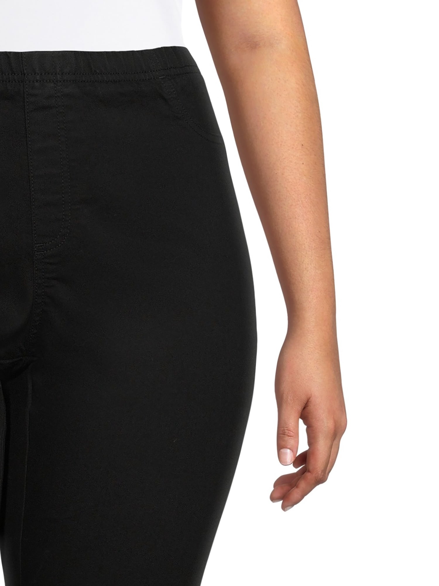 JMS Just My Size by Hanes Women’s Plus Size Pull-On Stretch Denim Bootcut Jeggings