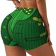 thumbnail image 1 of Balery St Patrick's day Pantalones cortos de entrenamiento estampados para mujer, sin costuras, ajustados, para gimnasio, yoga, correr, deportes, ejercicio activo, fitness.-XX-Large, 1 of 8