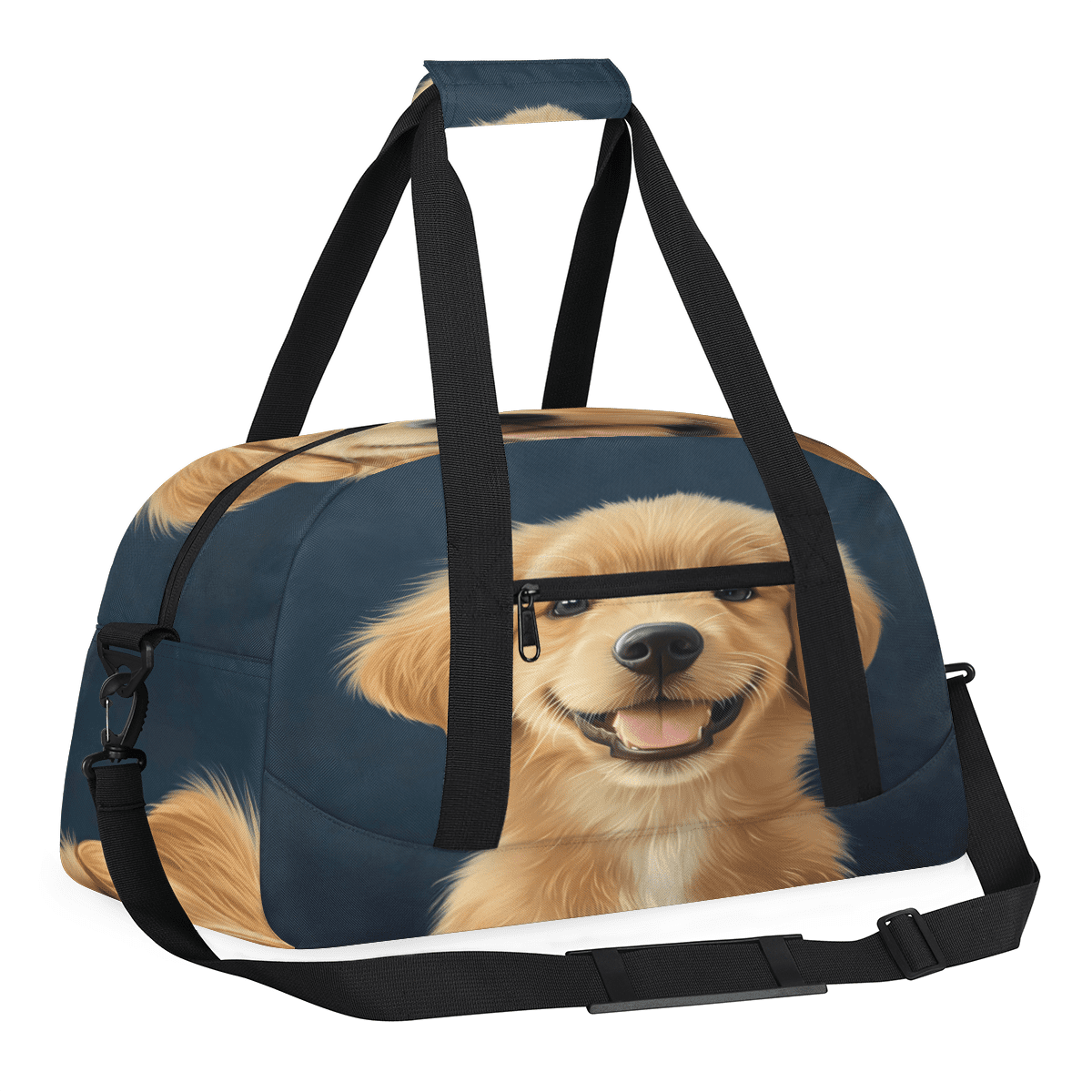 Herdesigns Labrador Dog Sports Duffle Bags Travel Duffle Bag Gym Bag Dogs Pet Weekender Travel Bag Waterproof Overnight Bag Carry On Travel Tote Bag Dance Bags