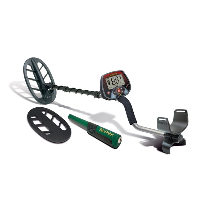 Detector de metales Eurotek Pro de Teknetics con bobina de 28 cm y puntero