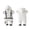 White, variant on RTKFRFLM Boys Astronaut Space Suit Romper Short Sleeve Hooded Jumpsuit Festival White 12-18 Months