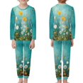 thumbnail image 3 of DISNIMO Daisy Butterfly Pajamas for Girls Pj Sets Size 11-12 Pajama Set 2 Pack Long Sleeve Pajamas Kids Fall Pjs Kids Girls Kids Sleepwear Girls Crewneck Pj Set Kids, 3 of 7
