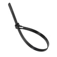thumbnail image 4 of 12 Inches Reusable Cable Zip Ties Nylon Wire Slipknot Strap Black 50 Pack, 4 of 5