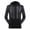 Black, variant on Full-Zip Men's Lightweight Jacket Breathable Sun Protection Hoodie Big and Tall Quick Dry Athletic Shirt for Fishing Hiking
