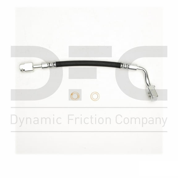 Rear Lower Left Dynamic Friction Company Brake Line Hose 350-93005 For 2008-2009 Hummer H2